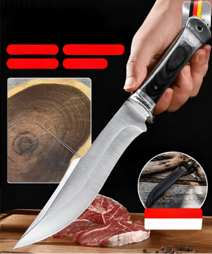 🔥 California Artisan Forged! 20-Year Outdoor Knife, 10-Year Free Sharpening + Lifetime Warranty