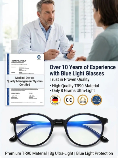 ✅Stop swapping glasses. One pair auto-adjusts to your vision instantly.