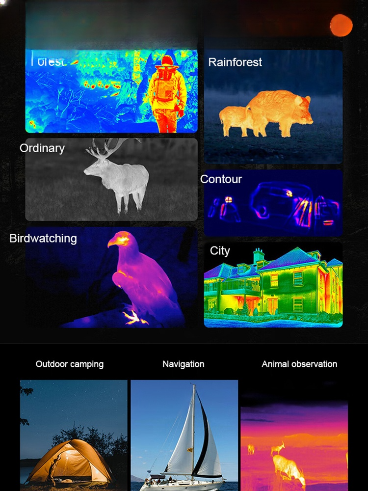 A large German optical company launched an infrared night vision device with 10x zoom⛰️