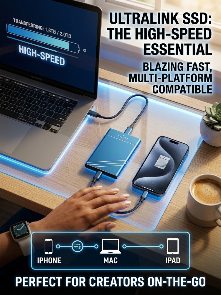 🚀 16TB Massive Storage! Passed strict FCC tests, zero data security risks, plug-and-play. Buy now and enjoy lifetime subscription-free access!