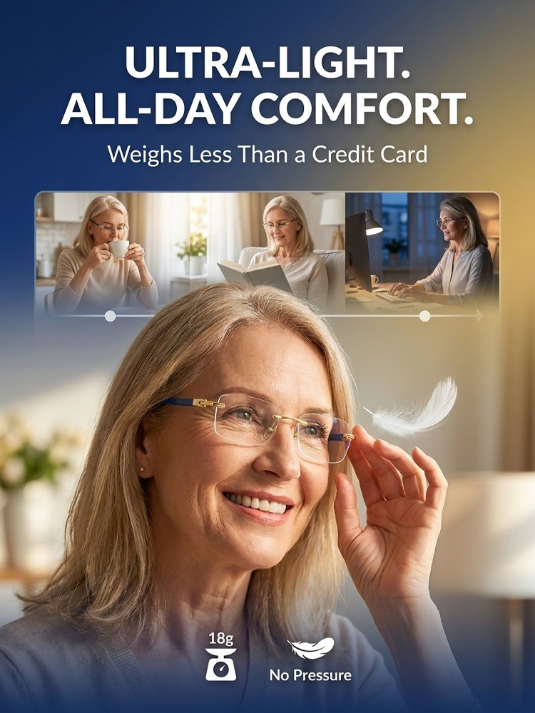 🔥 50% OFF FLASH SALE! 🔥Smart auto-focus glasses, one pair for all needs! 3-second quick adaptation to your vision requirements👓