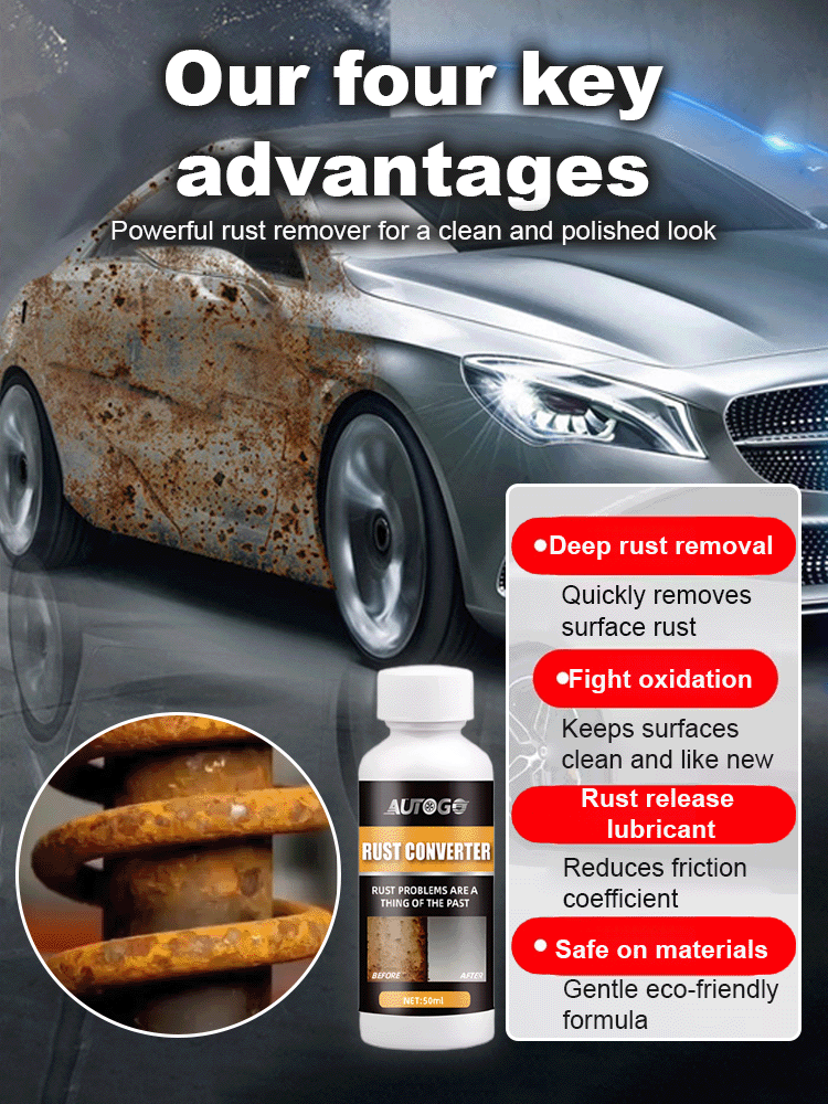 Say No to Overpriced Repairs! ⛔💸 50,000+ Car Owners’ 5-Star Reviews ⭐⭐⭐⭐⭐Powerful Rust Removal – Effortless & No Dead Spots! 🚗✨