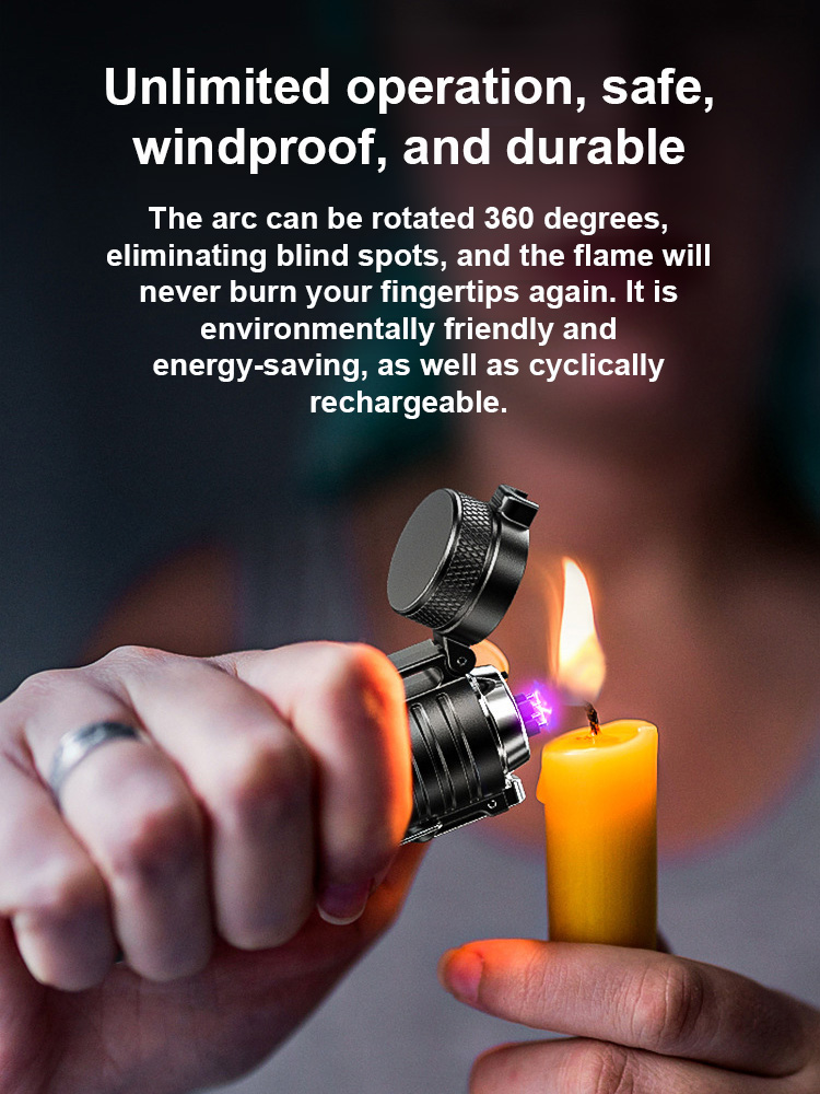 95 Million Volts High-Voltage Self-Defense Flashlight! 360° Dead-Angle-Free Protection, Safeguard You in Emergencies✨