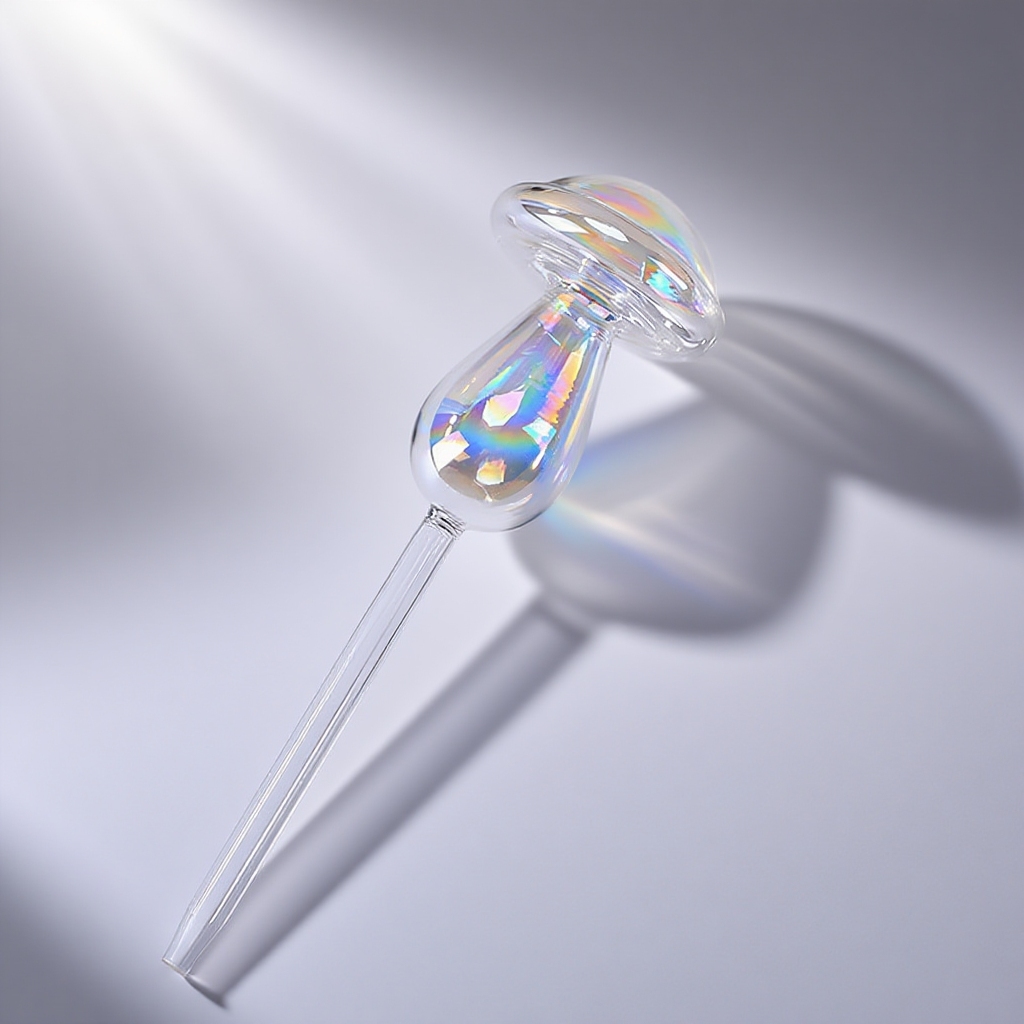 Skleněná kulatá zavlažovací koule pro rostliny domácnosti