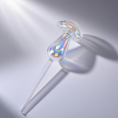 Skleněná kulatá zavlažovací koule pro rostliny domácnosti