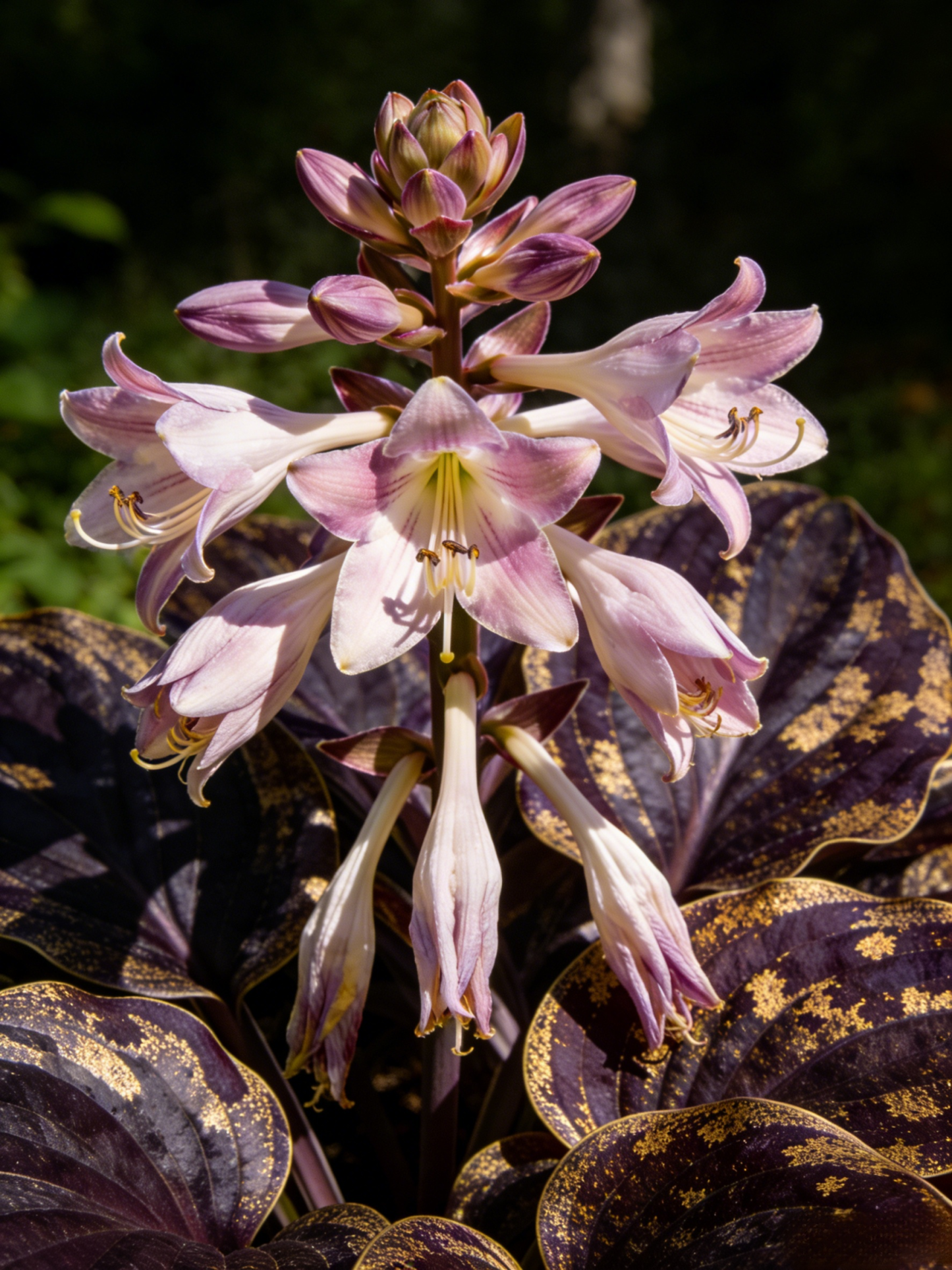 Semena vzácného pestrolistého hosty