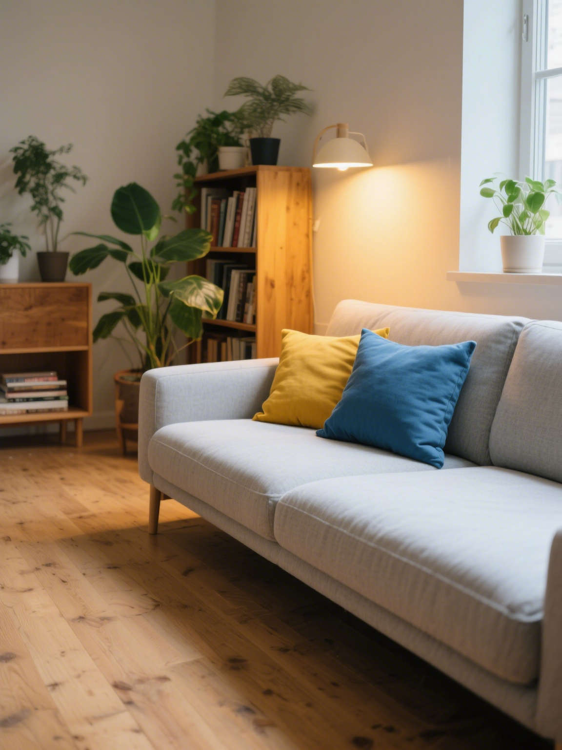 Modern&iacute; l&aacute;tkov&aacute; pohovka v ob&yacute;vac&iacute;m pokoji