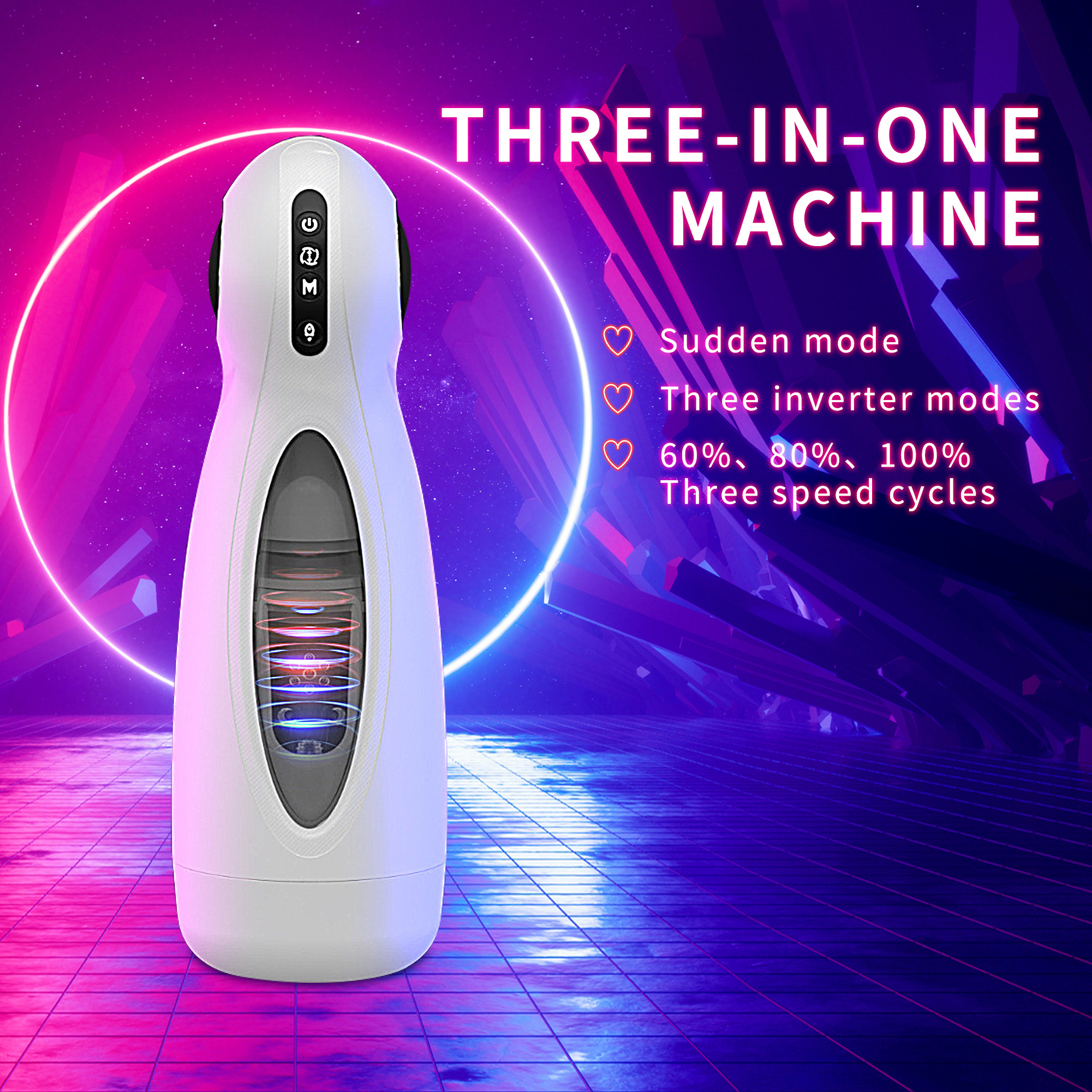Rechargeable Smart Auto Stroker - Multi-Mode Male Pleasure Device