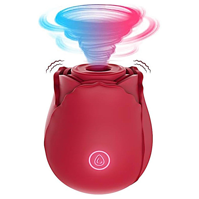 USB-Rechargeable Portable Rose Sucking Stimulator – Compact Women’s Pleasure Device