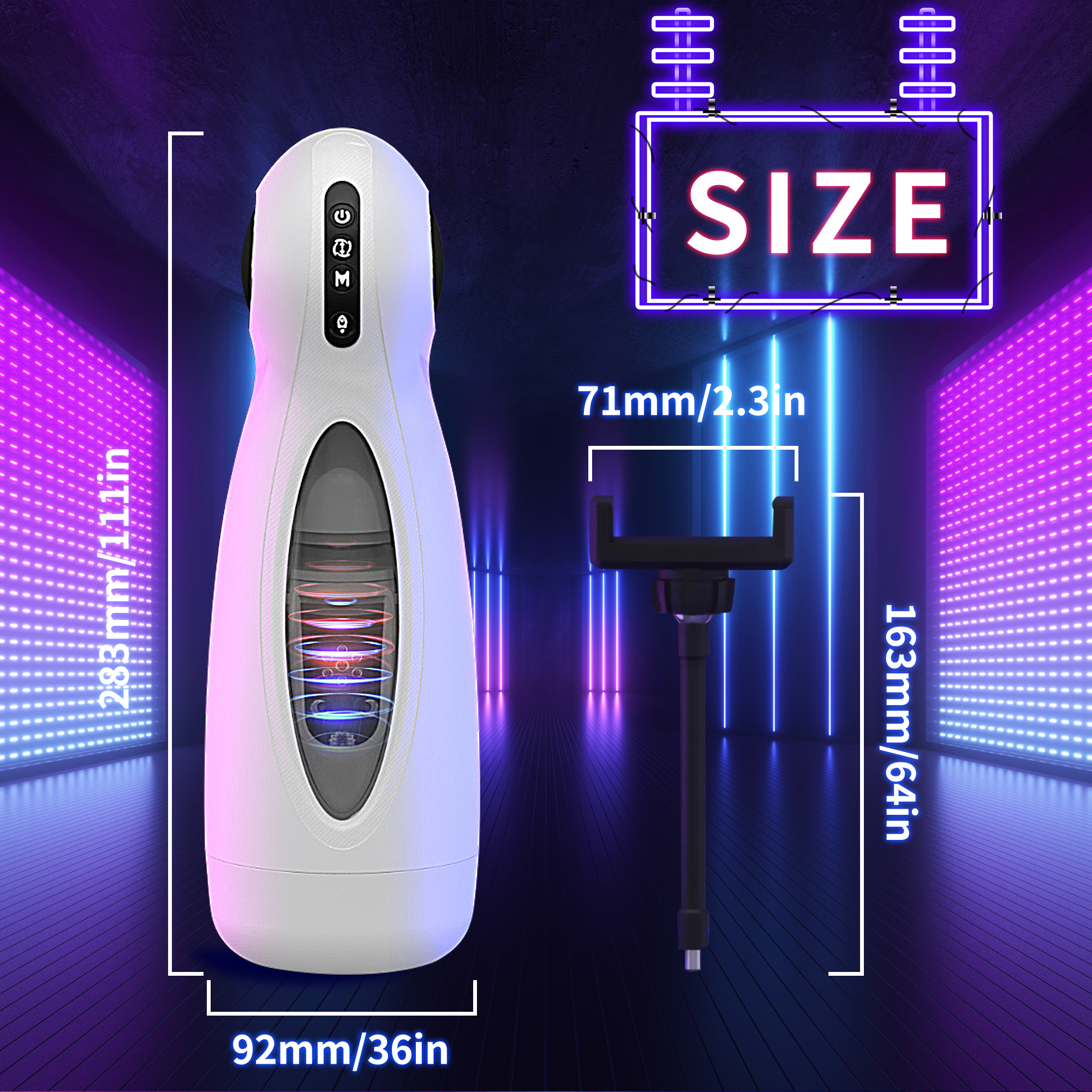 Rechargeable Smart Auto Stroker - Multi-Mode Male Pleasure Device