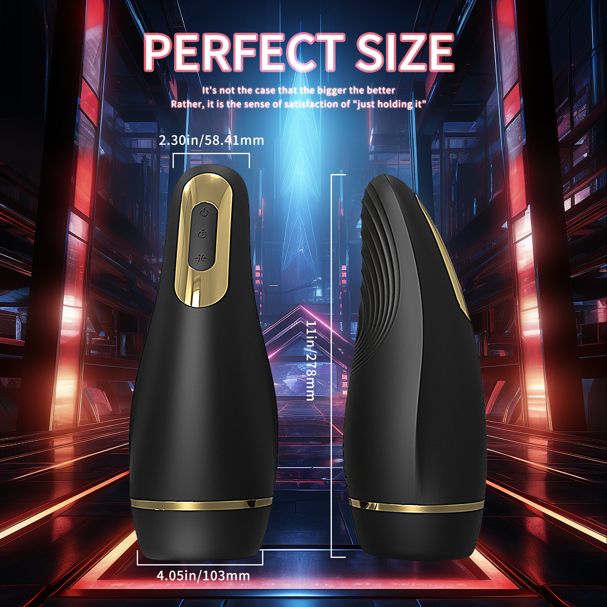 Auto-Stroking Masturbator Cup - Hands-Free Adult Toy for Men