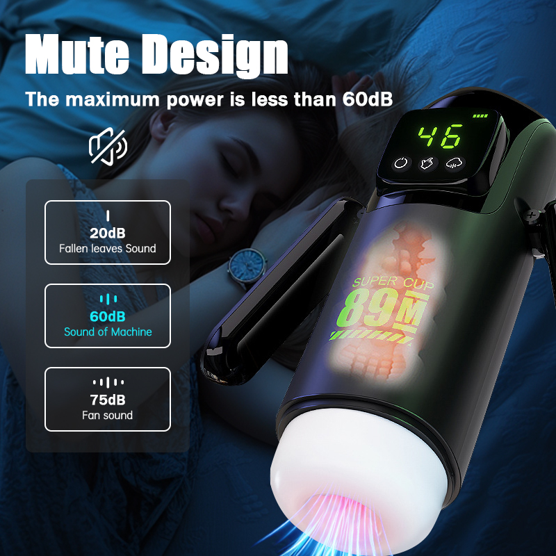 USB-C Automatic Male Masturbator Cup – Hands-Free Male Pleasure Device with 7-Mode Suction & Vibration