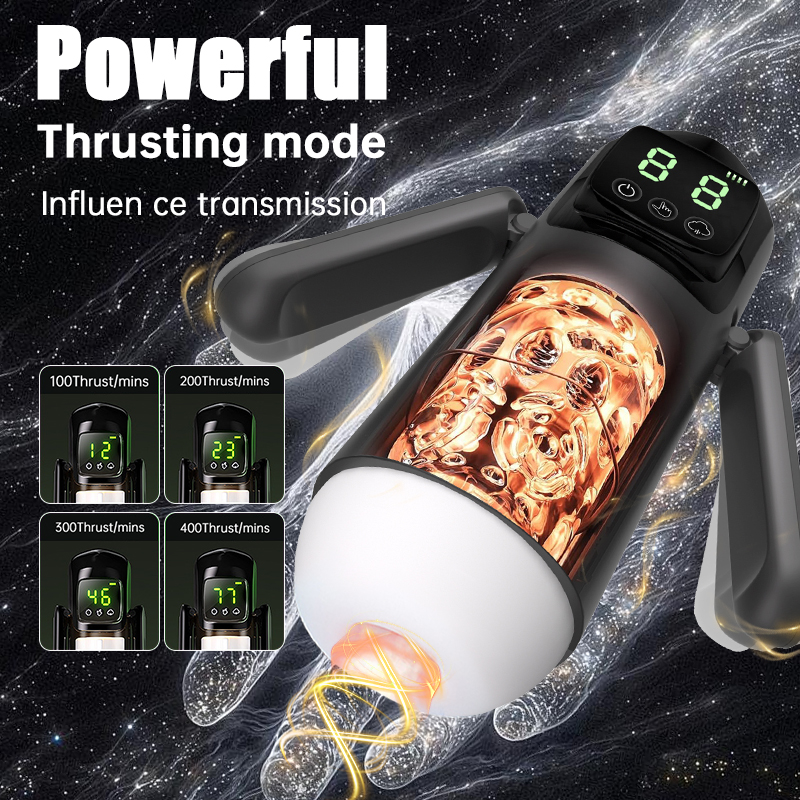 USB-C Automatic Male Masturbator Cup – Hands-Free Male Pleasure Device with 7-Mode Suction & Vibration