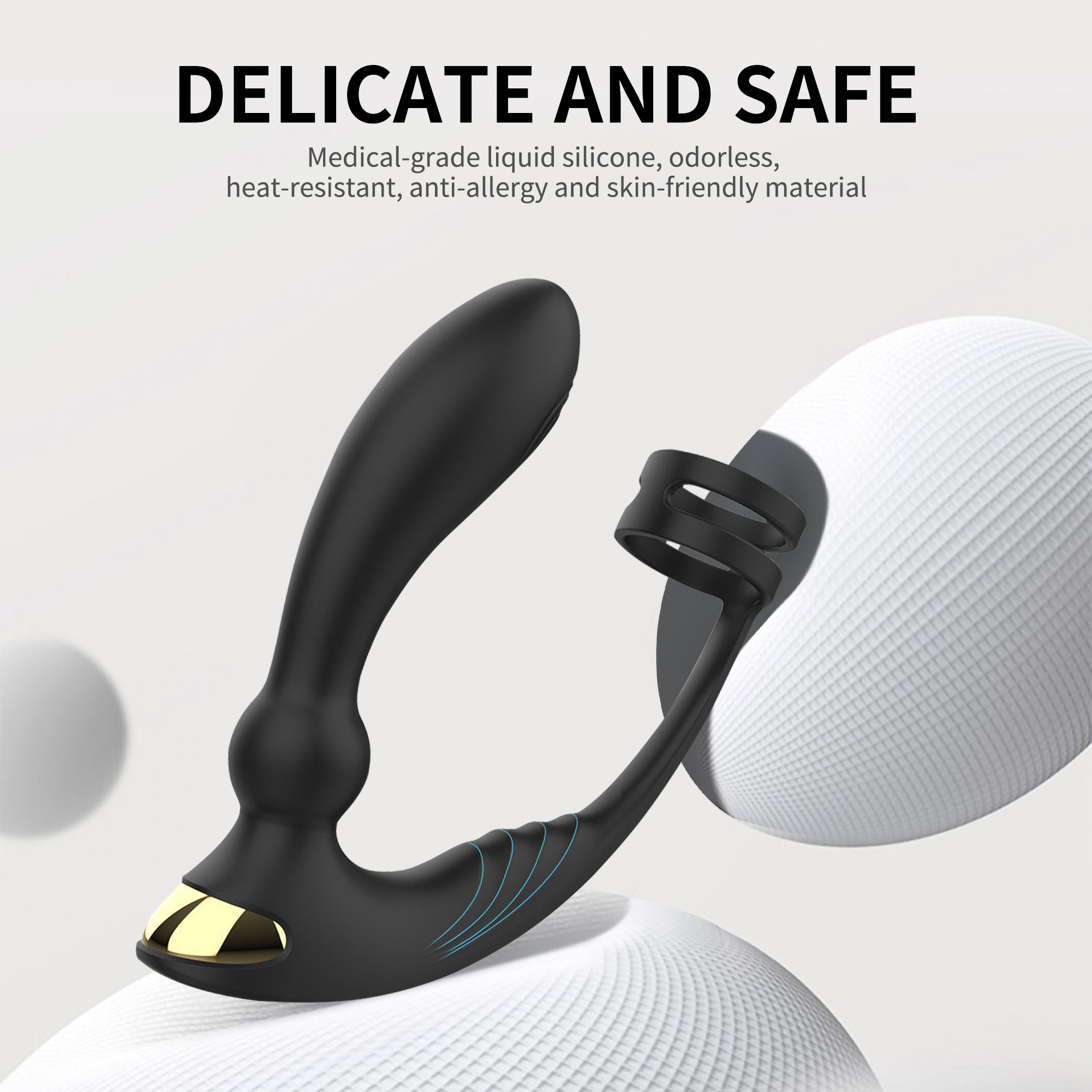 ‌USB Compatible Prostate Massager - 9 Vibration Modes