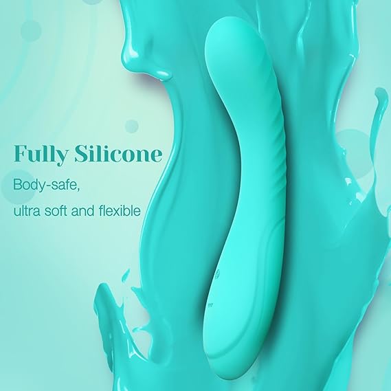 Powerful G Spot Vibrator for Deep Penetration, Adult Sex Toys for Women and Couples, Realistic Full Silicone Soft Vibrating Dildo Massager for Clitoral and Anal Stimulation