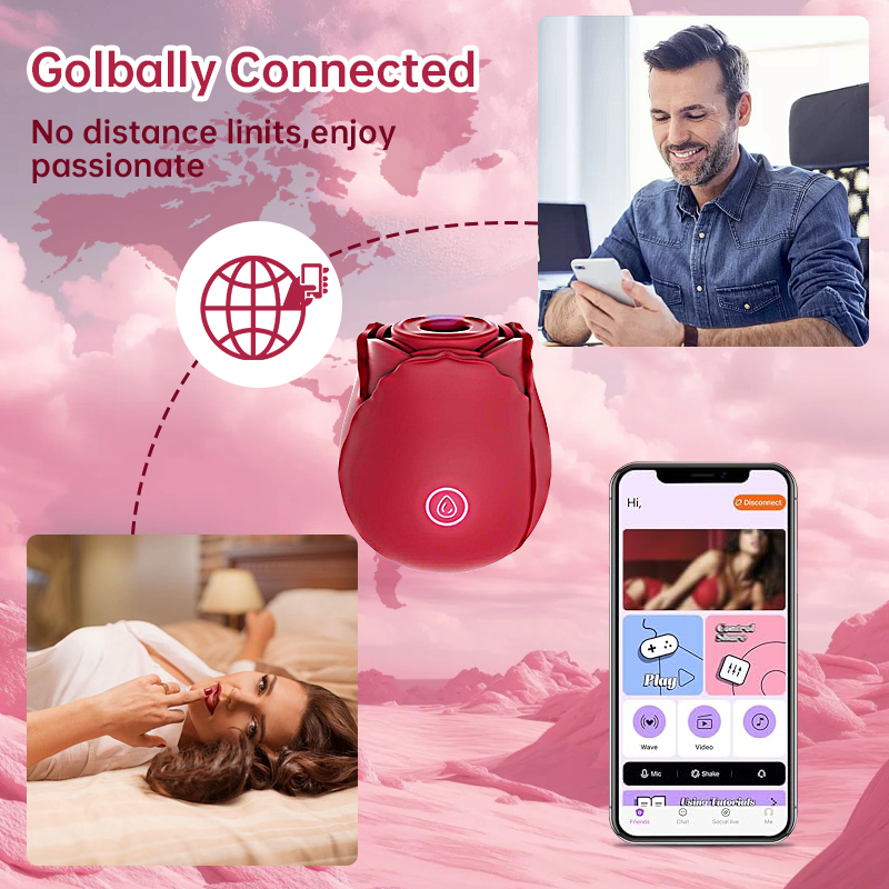 USB-Rechargeable Portable Rose Sucking Stimulator – Compact Women’s Pleasure Device