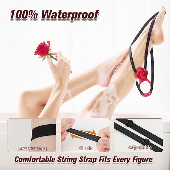 Couples Rose App Remote Control Wearable Vibrator, Couple Women Adult Sex Toys Games for Men, Hands Free Panty Clitoris Vibrator Vibrating Cock Ring,  BDSM Female Sex Toy Clitoral Stimulator