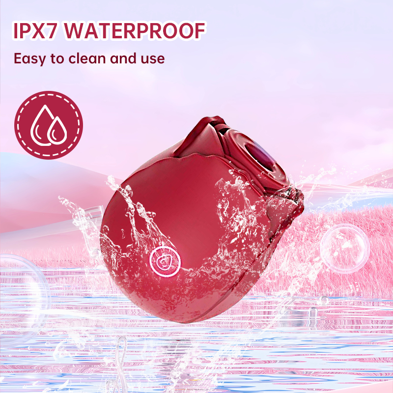 USB-Rechargeable Portable Rose Sucking Stimulator – Compact Women’s Pleasure Device