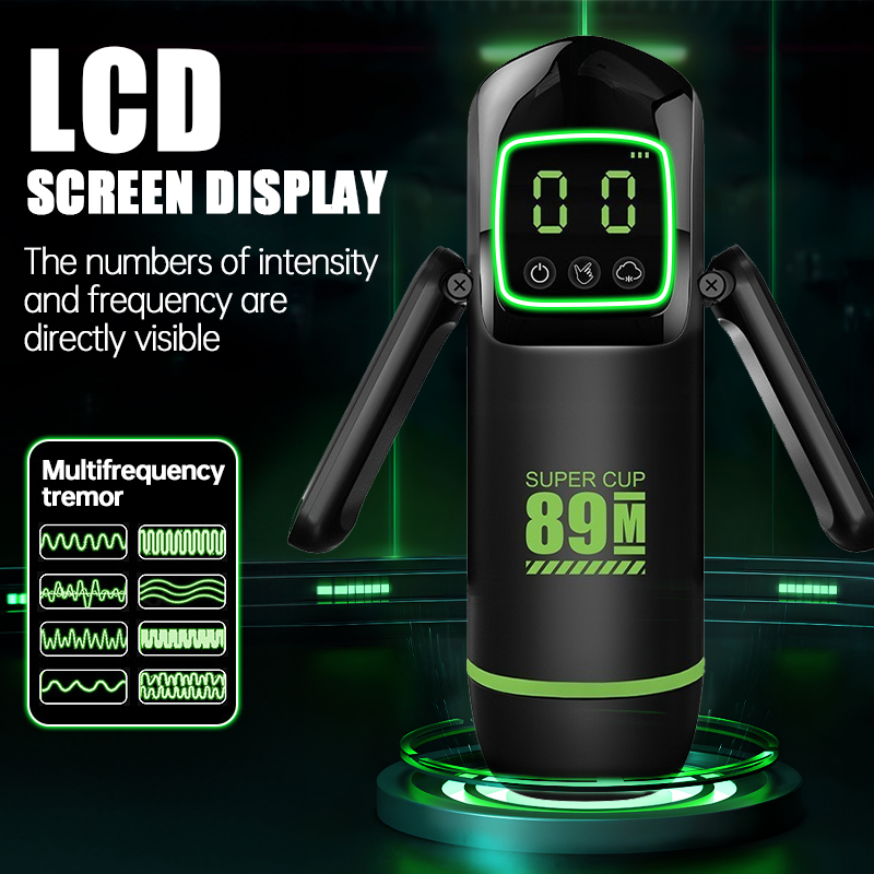 USB-C Automatic Male Masturbator Cup – Hands-Free Male Pleasure Device with 7-Mode Suction & Vibration