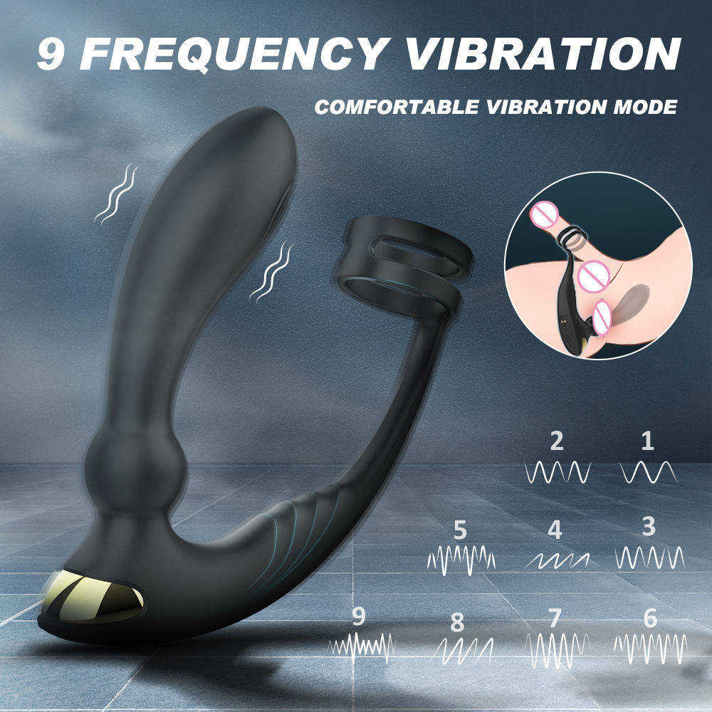 S-HANDEremote control silicone male prostate
