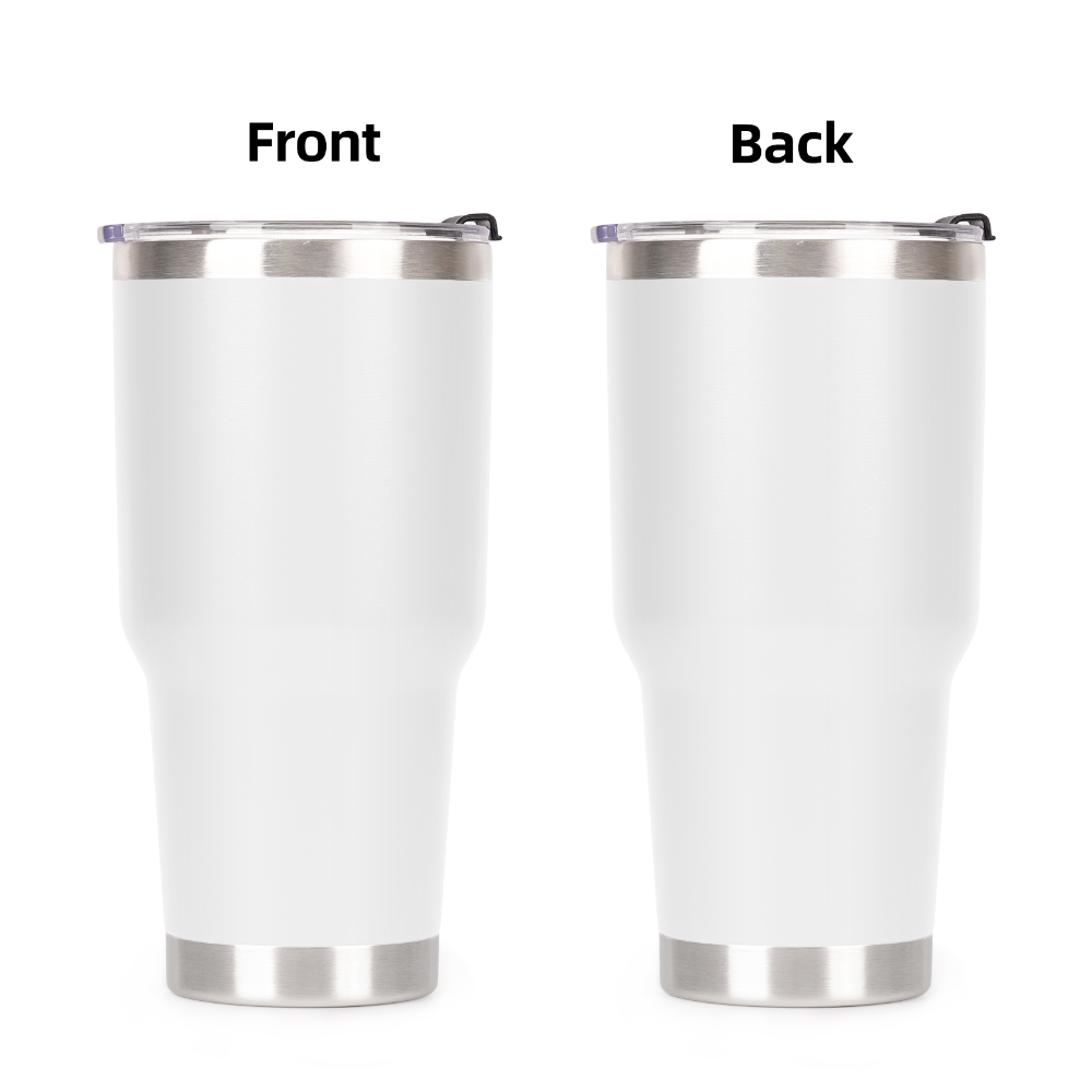 Customized Gift 30 oz Tumbler with Picture, Text, Name, Logo