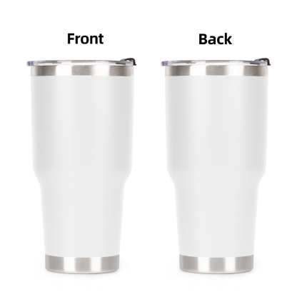 Customized Gift 30 oz Tumbler with Picture, Text, Name, Logo