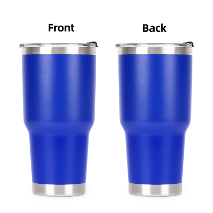 Customized Gift 30 oz Tumbler with Picture, Text, Name, Logo