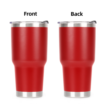 Customized Gift 30 oz Tumbler with Picture, Text, Name, Logo