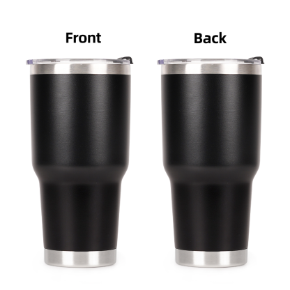 Customized Gift 30 oz Tumbler with Picture, Text, Name, Logo