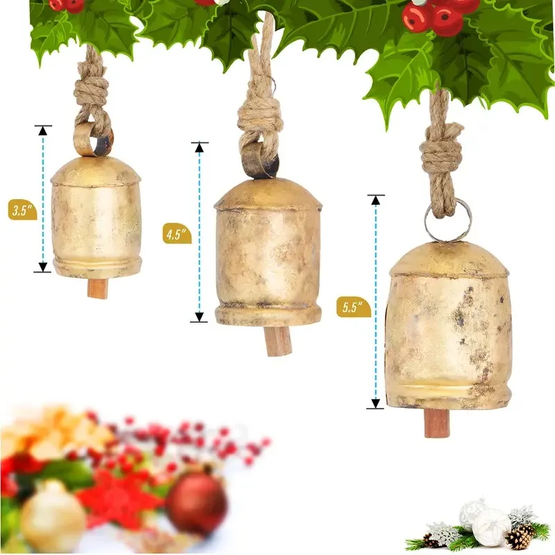 🔥Hot Sale 50% Off - 🎄Christmas Cow Bells Decoration🎁