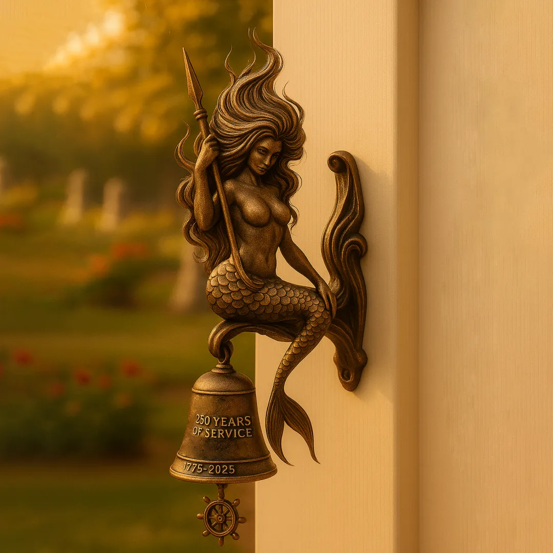 U.S. Navy 🧜‍♀️ Mermaid — 250 Years Commemorative Door Bell