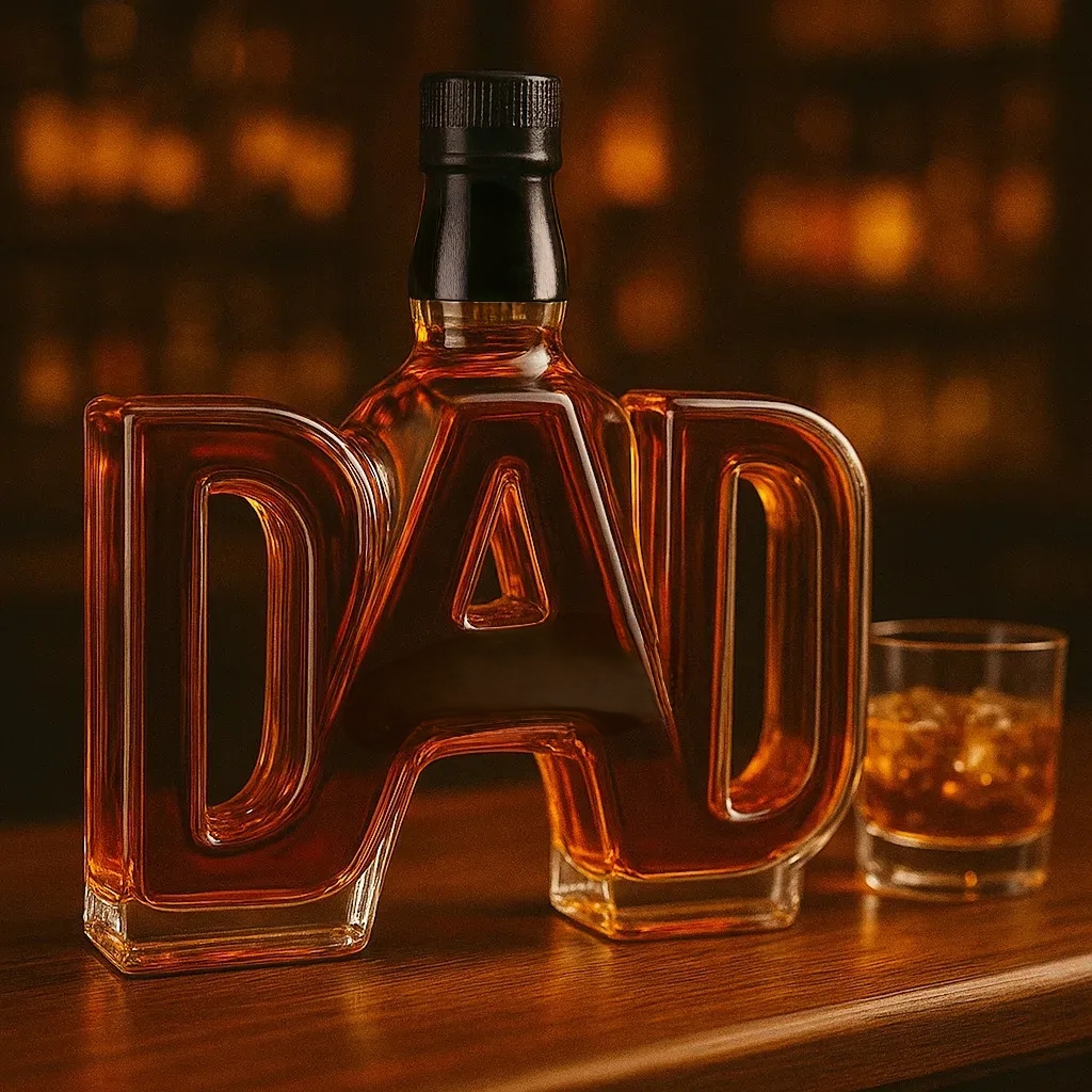DAD Whiskey Bottle