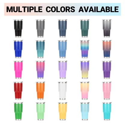 Customized Gift 30 oz Tumbler with Picture, Text, Name, Logo