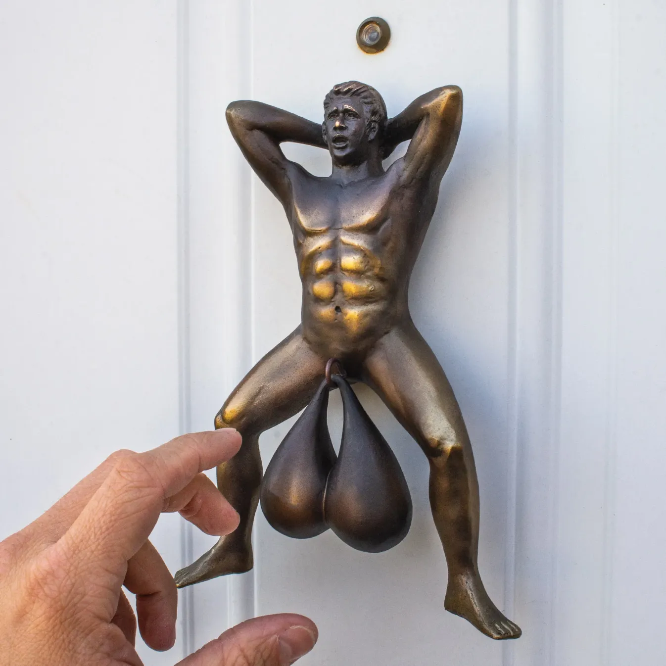 🤣Funny Doorballs Door Knocker