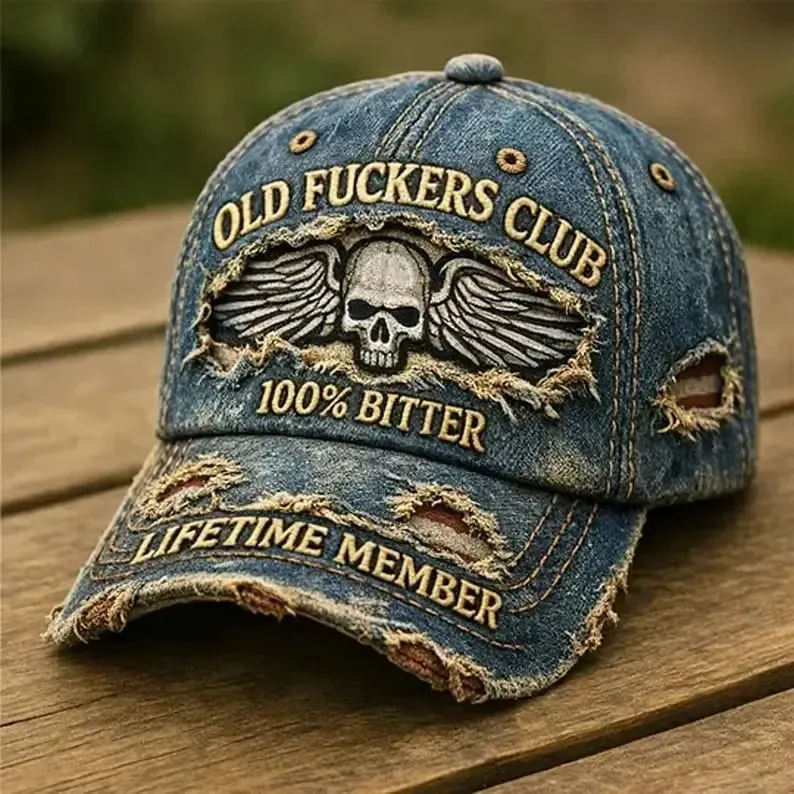 🧢Old F*ckers Club-Vintage Baseball Cap