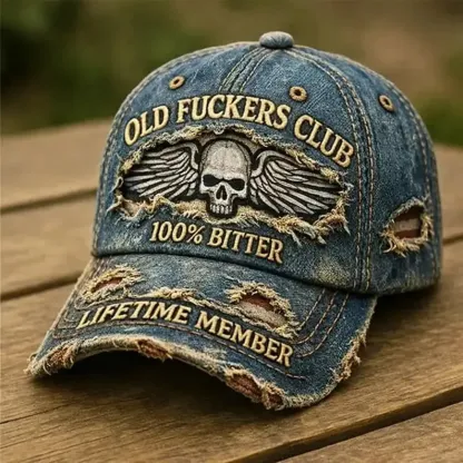 🧢Old F*ckers Club-Vintage Baseball Cap