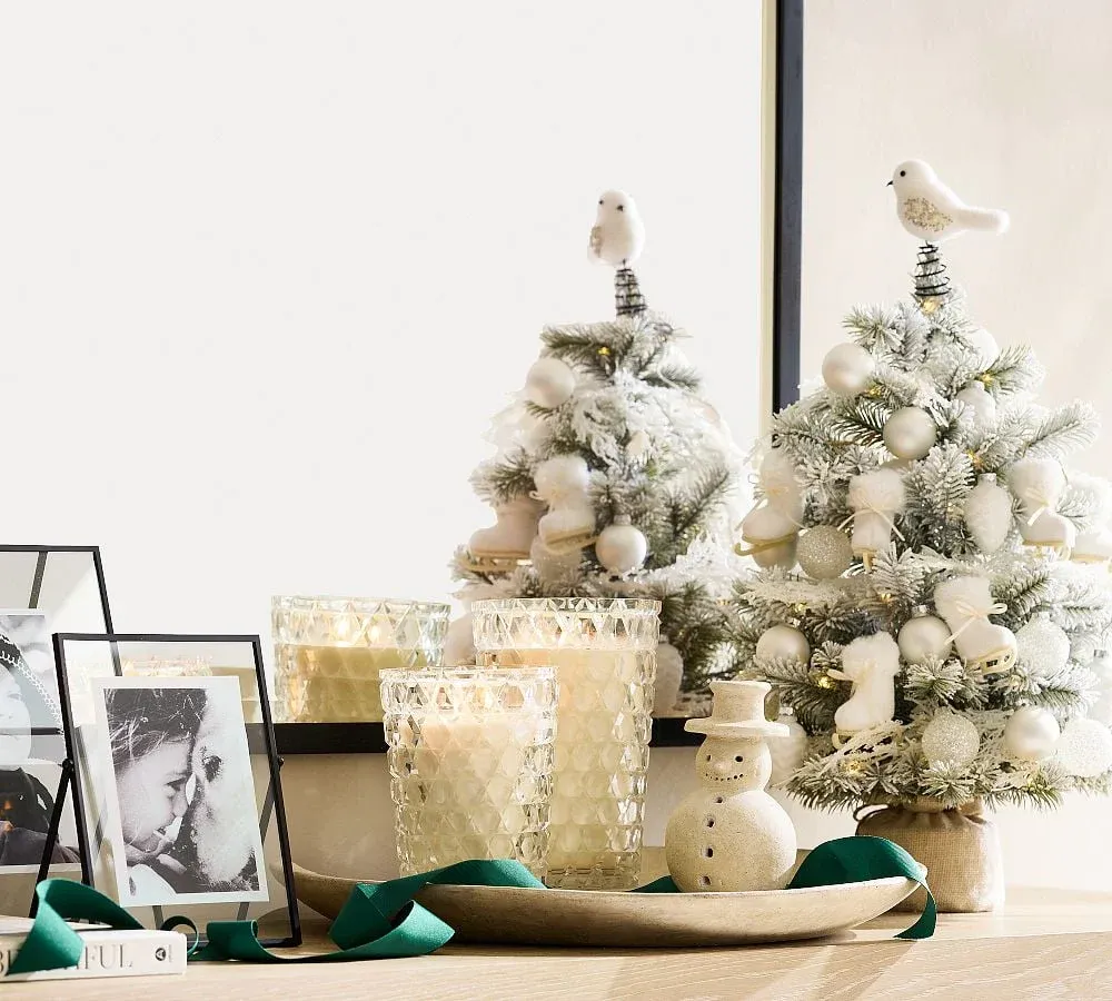 🎅BUY 2 GET 1 Christmas Bestsellers ⛄ Handmade Terracotta Snowman Figurines 