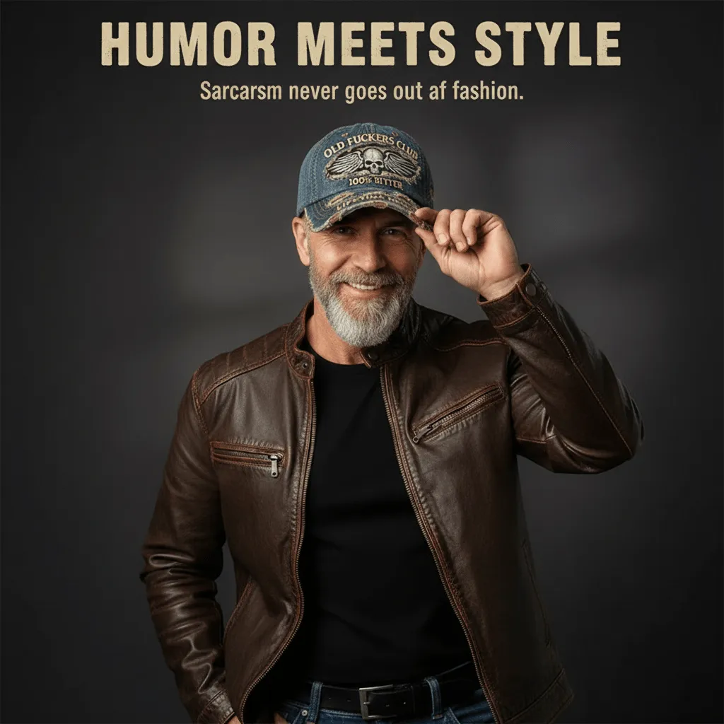 🧢Old F*ckers Club-Vintage Baseball Cap