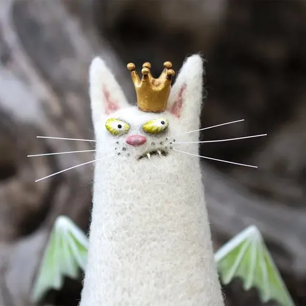 🌲Christmas Gift 50% Off--🎄✨Wool Felt Familiars – Quirky Handmade Companions