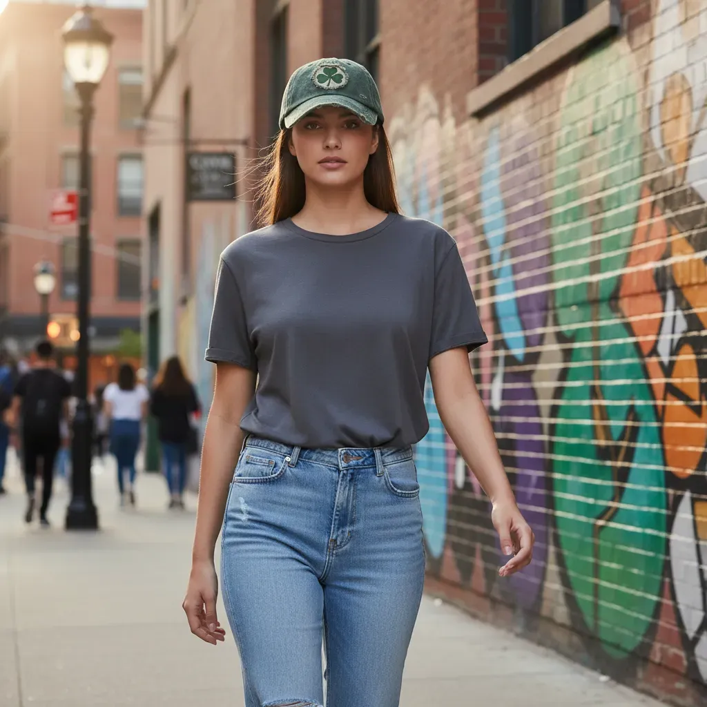 Vintage Shamrock Baseball Cap – A Symbol of Irish Luck & Timeless Style
