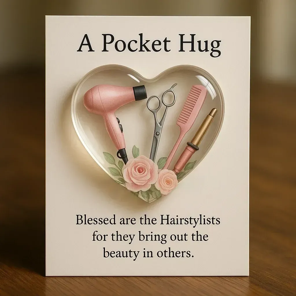 A Pocket Hug for Hairstylists