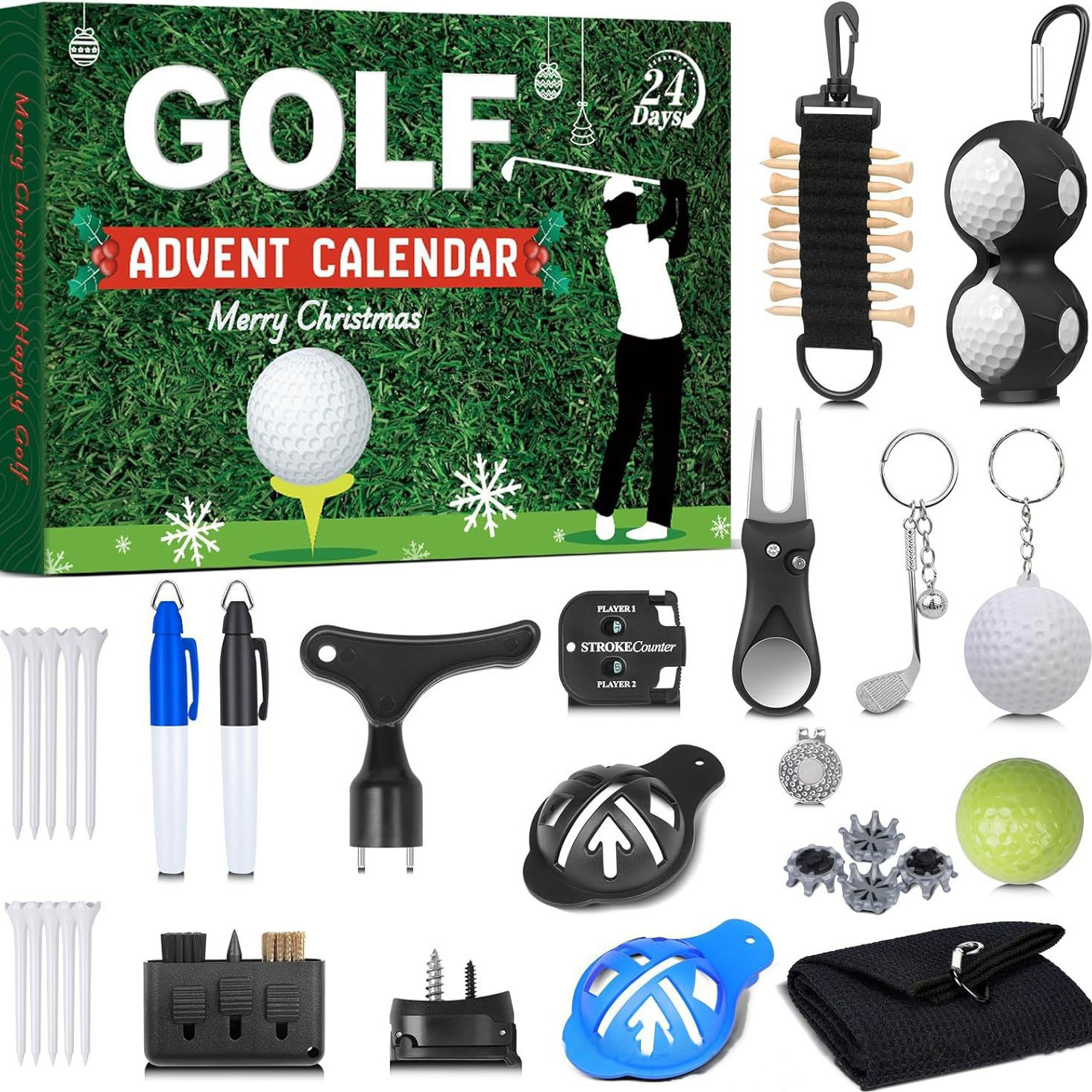 Last Day 49% OFF-Golf Advent Calendar 2025 for Men Teen Boy