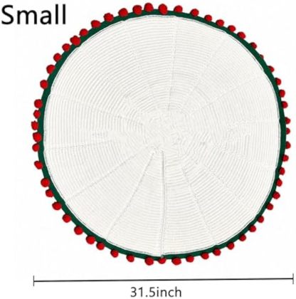 Handmade Roses Flower Bouquet Blanket with Crochet for Birthday & Wedding & Valentine’s Day & Home Decor (31.5 inch - Finished)