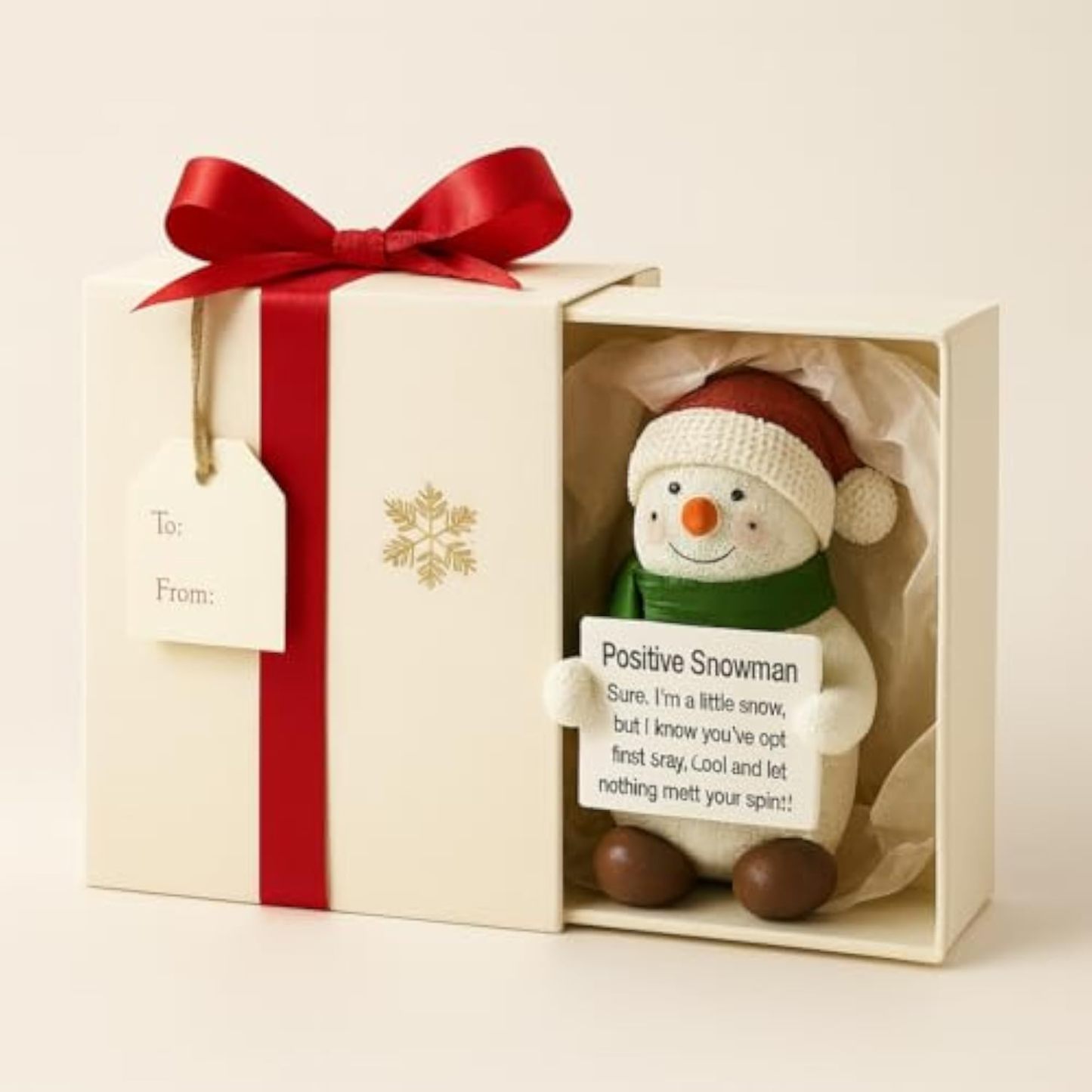 iStatue Positive Crow Resin Figurine – 4 Inch Halloween Indoor Decoration, Cute Motivational Quote Sign, Blackbird Fall Tabletop Decor for Office, Home, or Gifting (Black Crow)