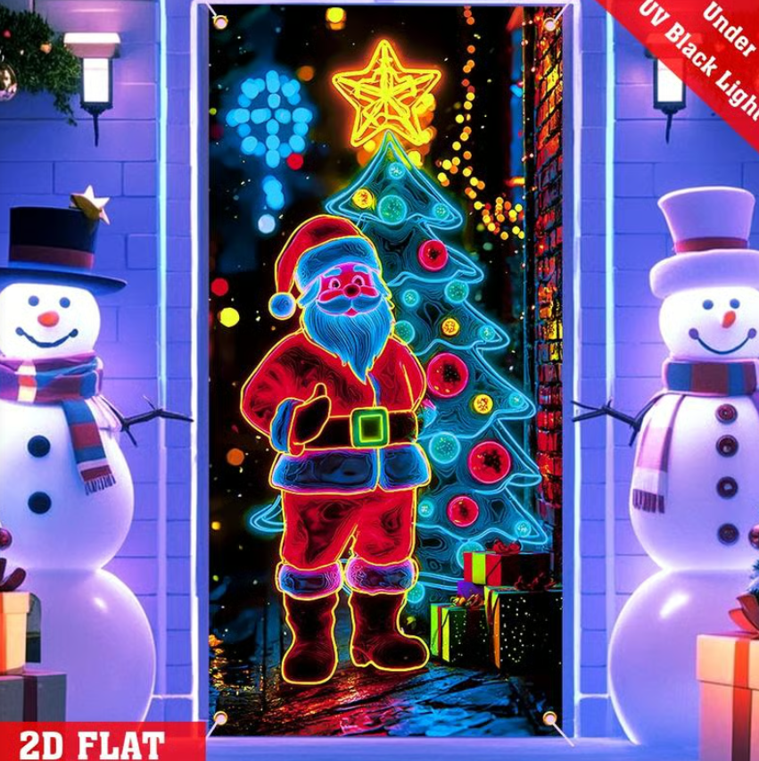 ⏰Christmas Limited Sale 49% OFF!!🎄Christmas Door Cover For Instant Holiday Decor