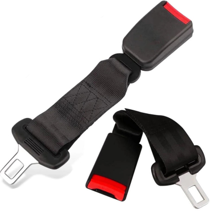 Seat Belt Extender for Cars Universal Seat Belt Car Buckle Extension Buckle Up (7/8" Tongue Width)