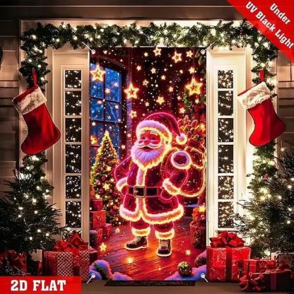 ⏰Christmas Limited Sale 49% OFF!!🎄Christmas Door Cover For Instant Holiday Decor