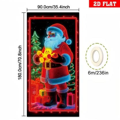 ⏰Christmas Limited Sale 49% OFF!!🎄Christmas Door Cover For Instant Holiday Decor