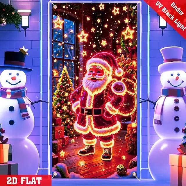 ⏰Christmas Limited Sale 49% OFF!!🎄Christmas Door Cover For Instant Holiday Decor