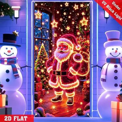 ⏰Christmas Limited Sale 49% OFF!!🎄Christmas Door Cover For Instant Holiday Decor